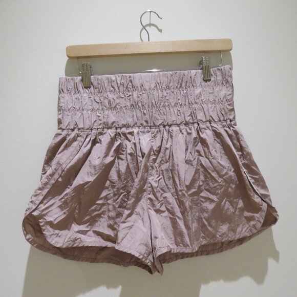 FREE PEOPLE MOVEMENT The Way Home Shorts Light Lavender Athleisure Gym Pastel - Picture 2 of 14